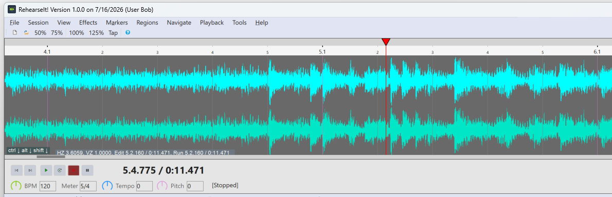 Beat/Measure Mode